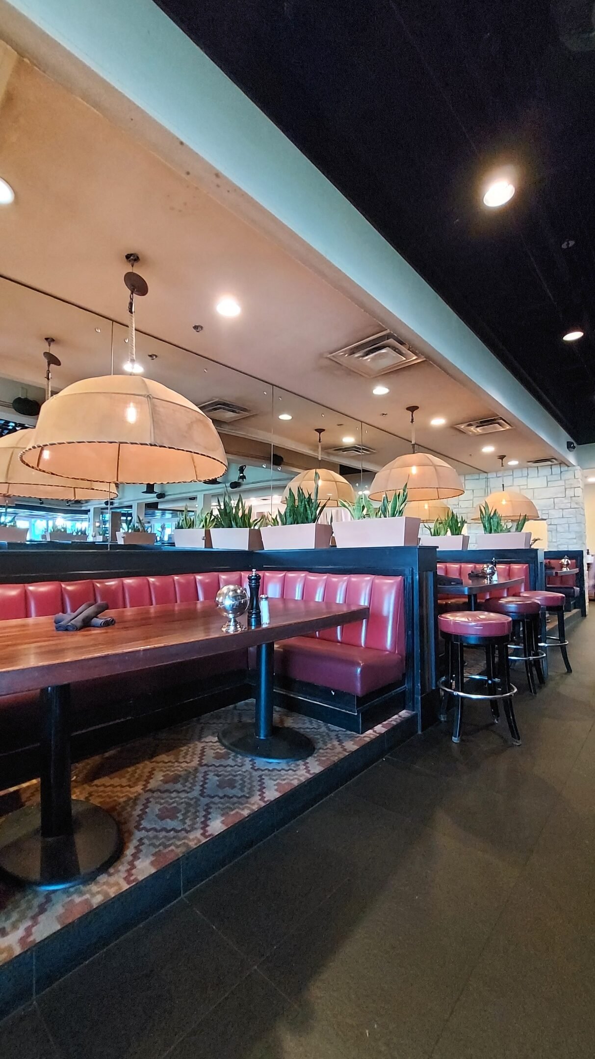 indoor seating Waterfront Grill In Jenks